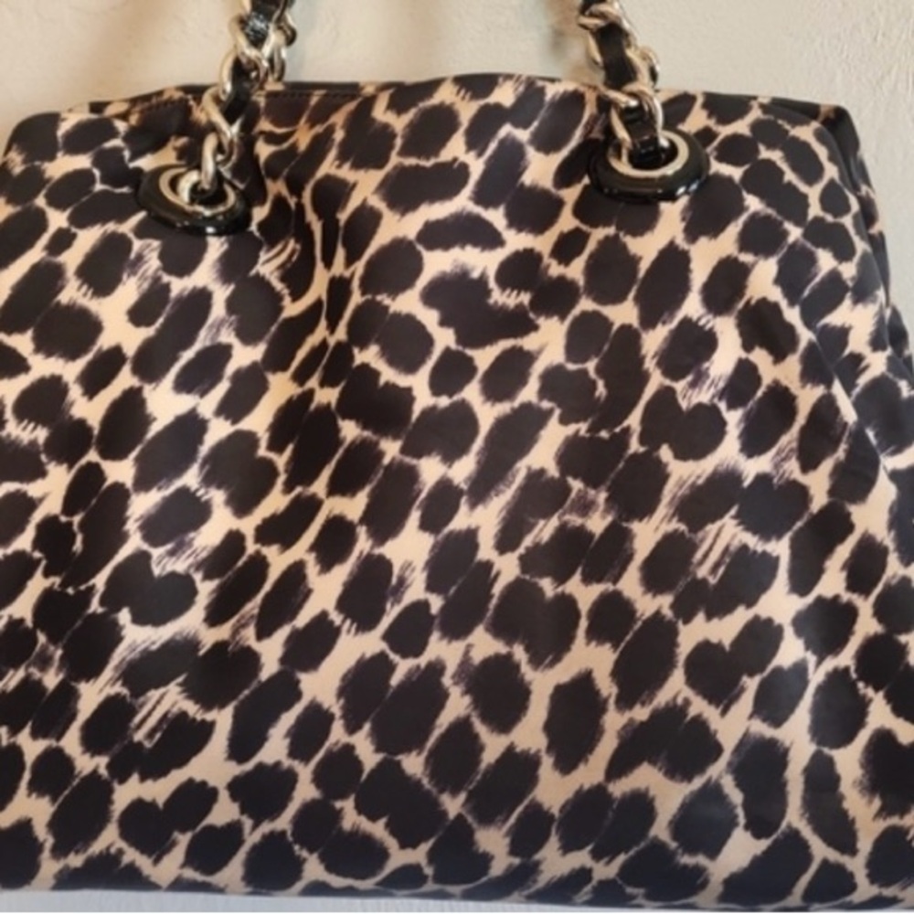 Kate Spade Elena Leopard Print Women's Tote Bag - Picture 5 of 6